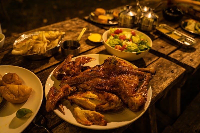 Honey Gold Glazed Chicken with sweet glaze