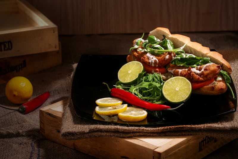BBQ Glazed Tenders with smoky sauce